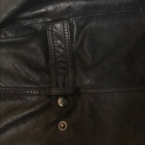 Eddie Bauer black leather jacket
